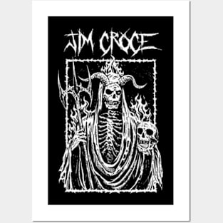 jim croce dark Posters and Art